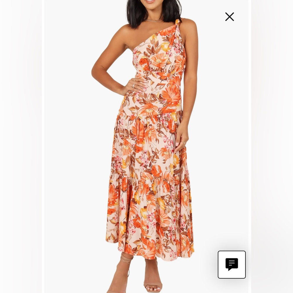 One Shoulder Sundress Petal & Pup (Never Worn & Tags On)
